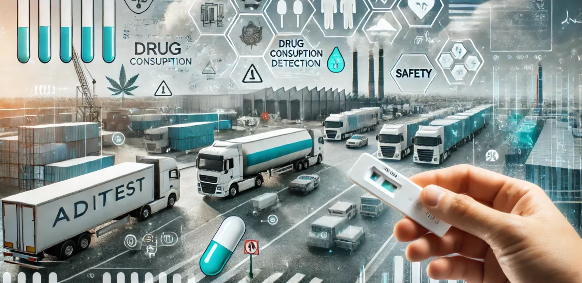 Detección de uso de drogas en el sector logístico