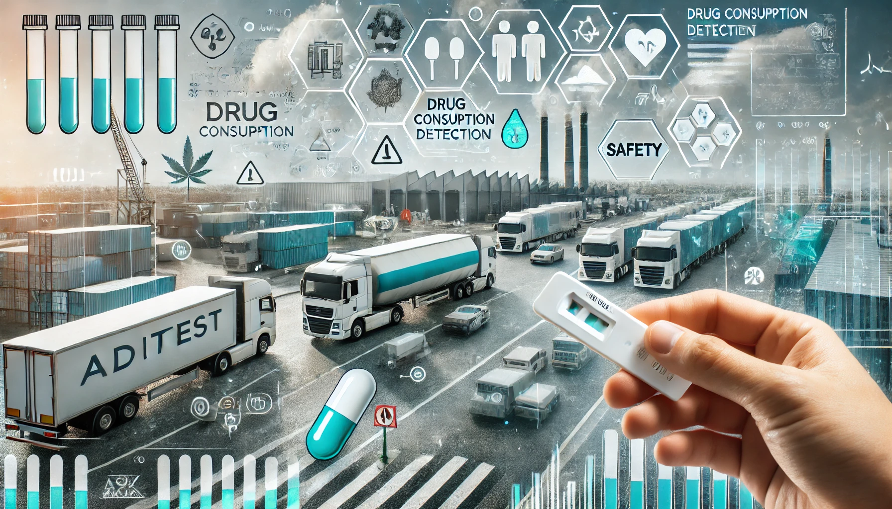 Detección de uso de drogas en el sector logístico